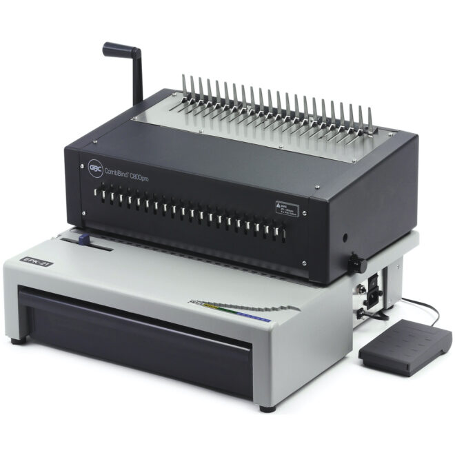 ELECTRIC COMB BINDING MACHINE | GBC COMBBIND C800 PRO